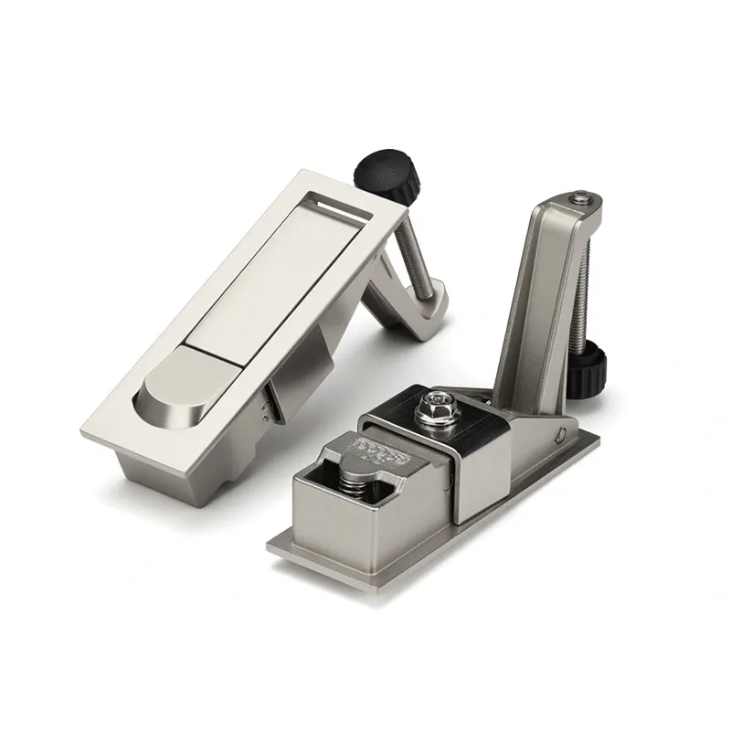 Säädettävä painikkeella pomppiva kaapin lukko Säädettävä painikkeella pomppiva kaapin lukko