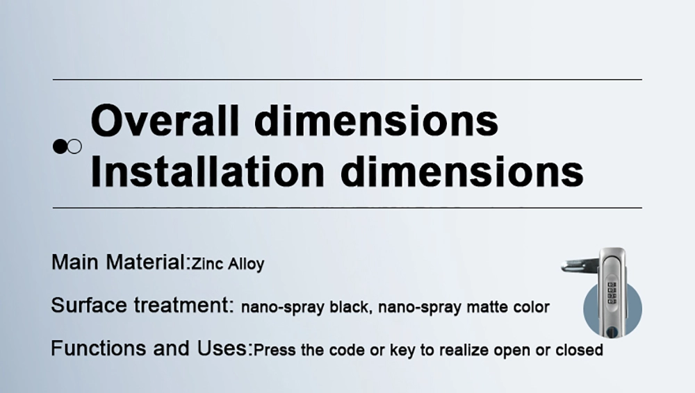 Distribution Cabinet Door Lock