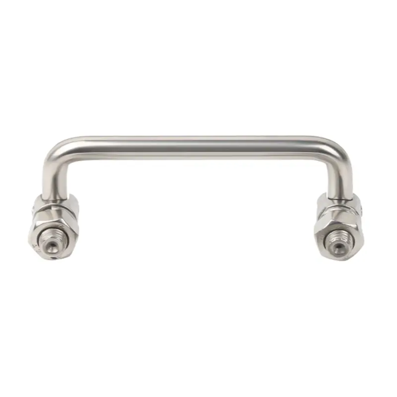 Ruostumattomasta teräksestä valmistettu kahva Ruostumattomasta teräksestä valmistettu kahva